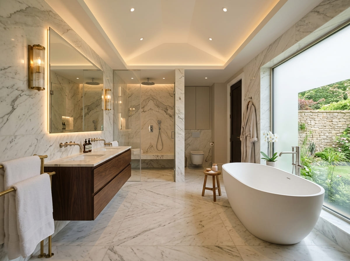 Custom Bathroom Renovation in Powderly